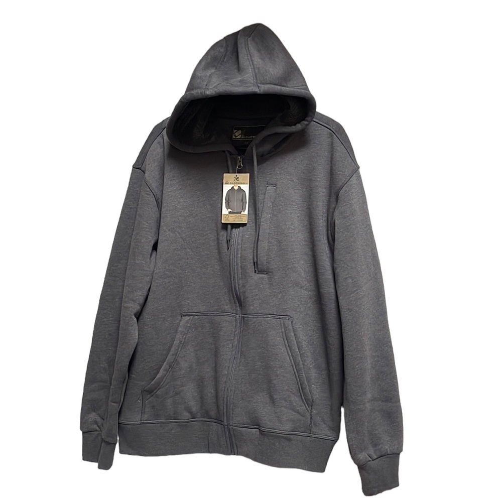 The BC Clothing - Plush Lined Zip Up Hoodie